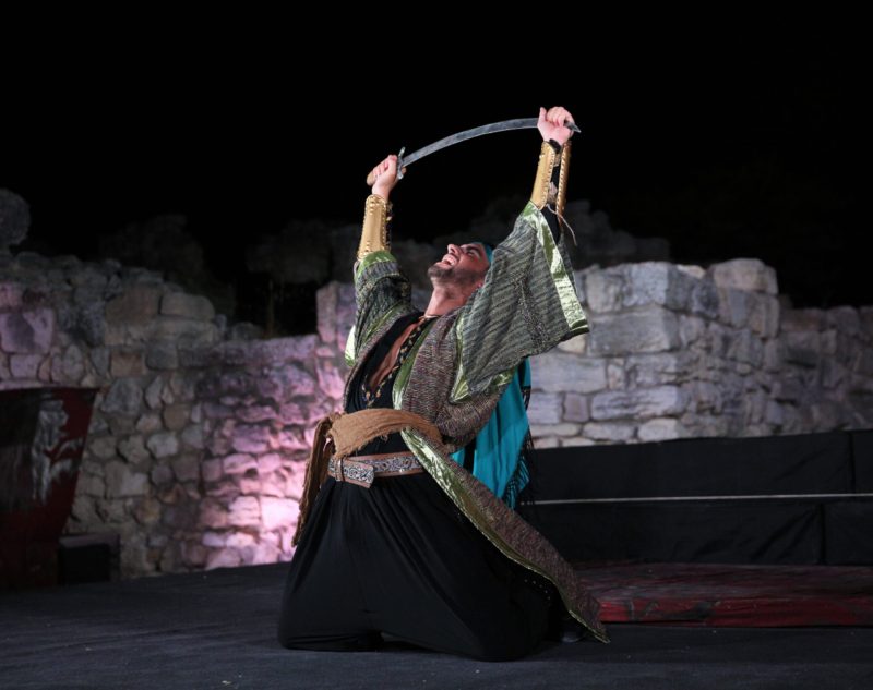 21 июля в Античном театре прошел спектакль «Отравленная туника»